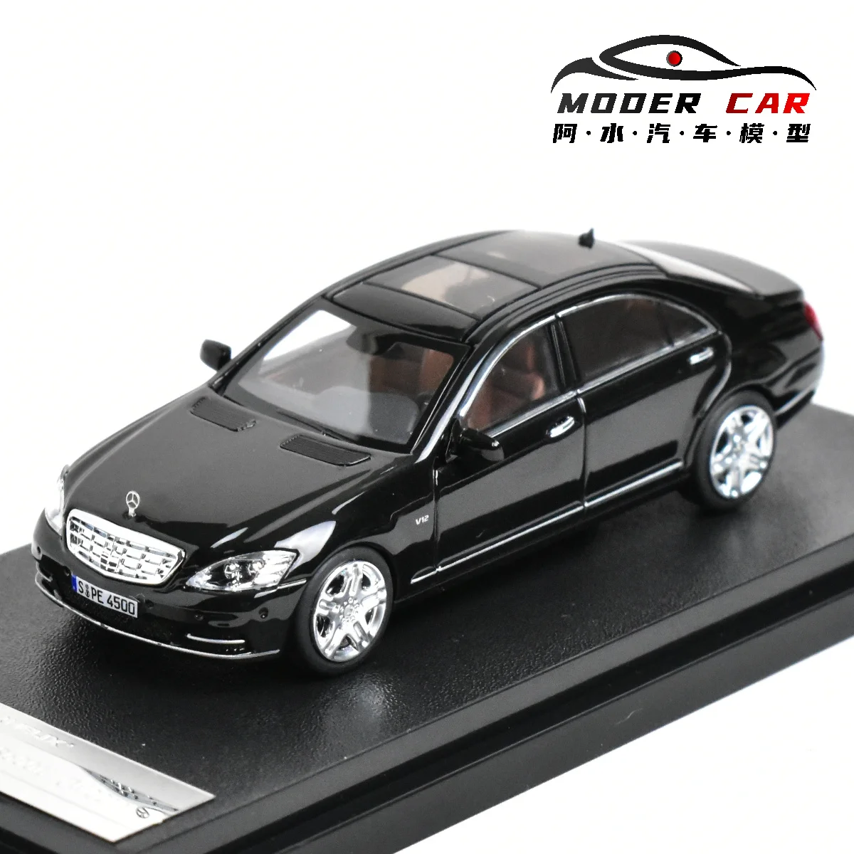 MH MOTORHELIX 1:64 S-Class S600L W221 Diecast Model Car 2