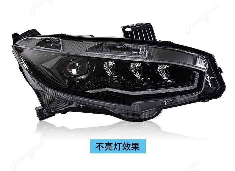 مصابيح ليد تعمل بالنهار مصابيح أمامية ، هوندا سيفيك