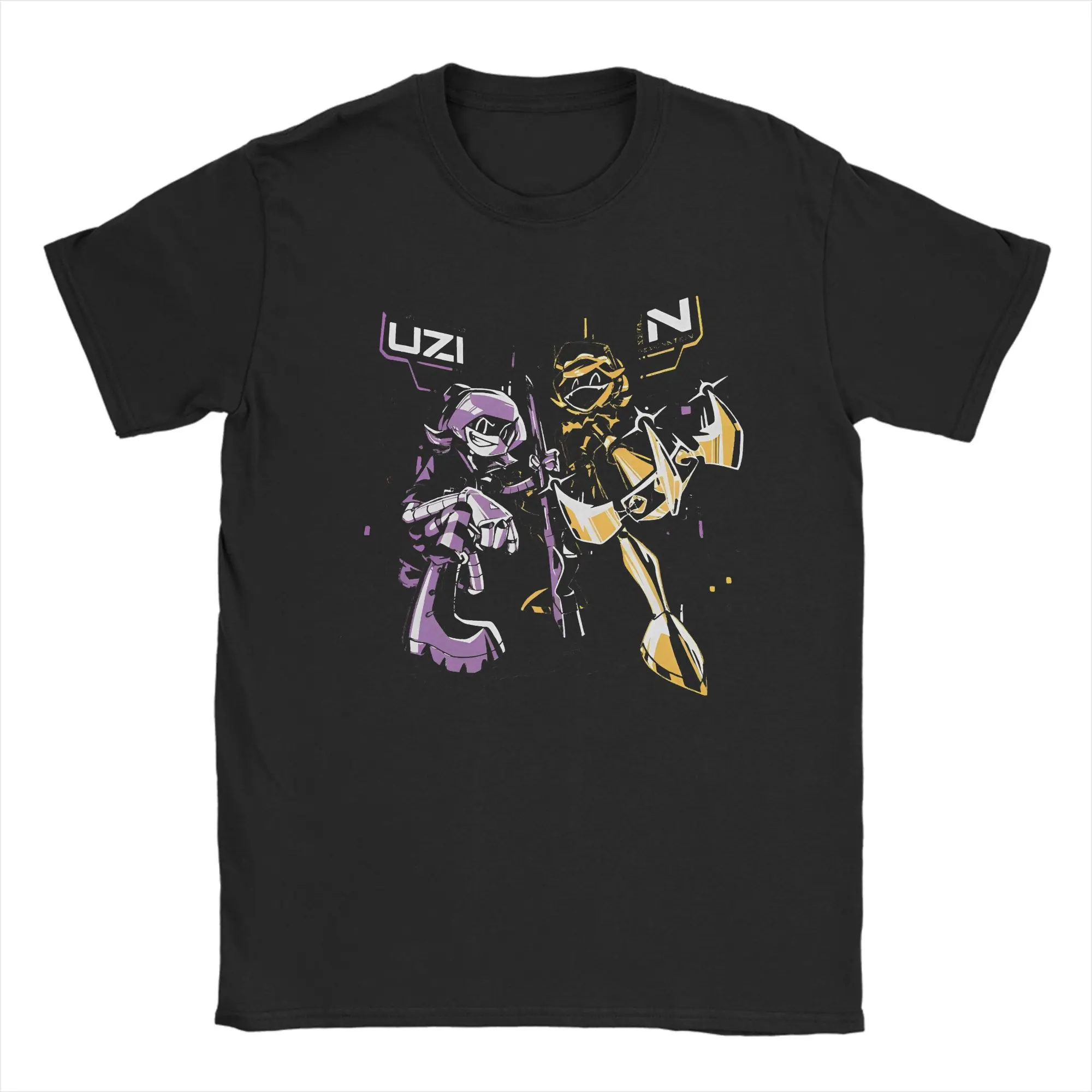 Murder Drones Men's Funny Cotton Crewneck T-Shirt Gift Idea