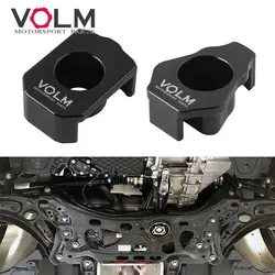 Free Shipping Billet Aluminum MQB Dogbone Mount Insert MKVII For Volkswagen Golf/GTI/R, 8V For Audi A3 S3 RS3 MKIII AUDI TT TTS