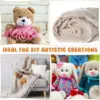 Chenille Knitting Yarn 2PCS 200g Soft Ice Strip Line Cotton Yarn DIY Wool Yarn for Handmade Knitting Blanket Scarf Thick Thread 3