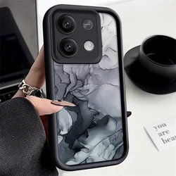 Elegant Marble Design Soft TPU Silicone Phone Case - Premium Protection Cover for Redmi Note14 ProPlus (A408)