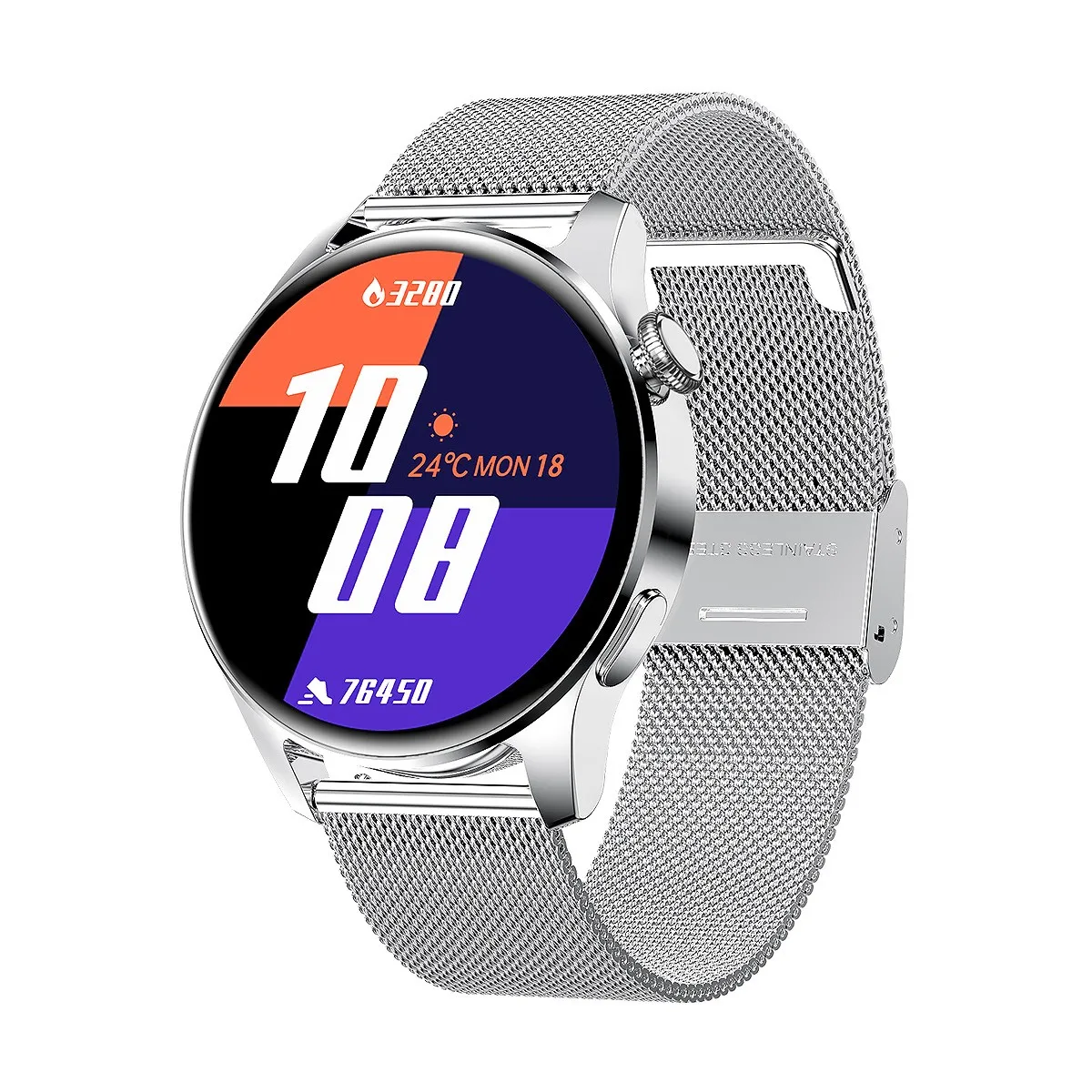 

2023 New Bluetooth Calling Smartwatch For Vivo Y20 OPPO Realme GT 2 Oneplus Nord Custom Touch Screen Dial Music Fitness Sports