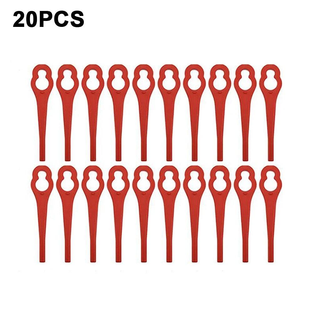 Description Picture 6 of item20pcs Lawn Mower Trimmer Blade For Grass Replacement Blade Cutting Disc Fits For PRTA 20Li A1311046 Garden Power Tools
