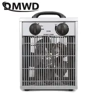 2KW Industrial Heating Fan Adjustable Temperature Control Air Warmer Hot Wind Blower Farm Greenhouse Heater Commercial Household 1