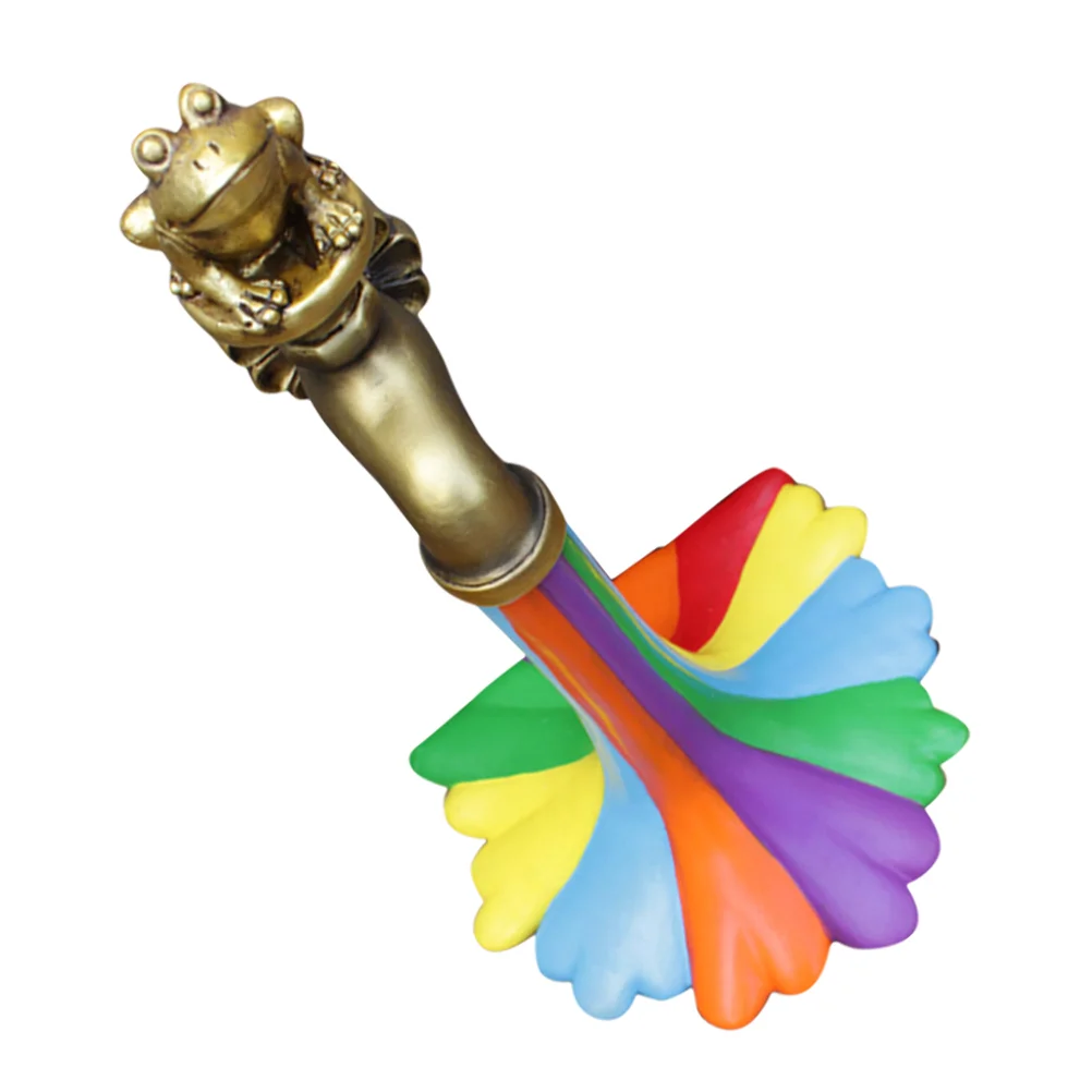 

Faucet Ornaments Model Decor Home Household Small Rainbow Cognitive Resin Modeling Statue Office