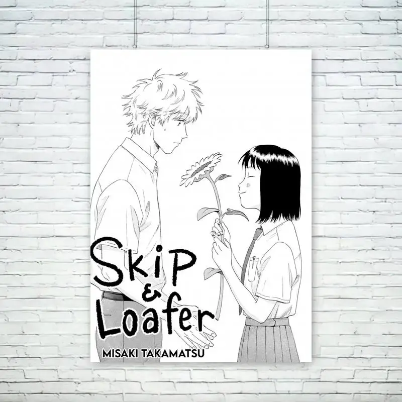 Anime Skip And Loafer Canvas Poster Bedroom Decor Sports Landscape Office  Room Decor Gift Unframe: 20x30inch(50x75cm)