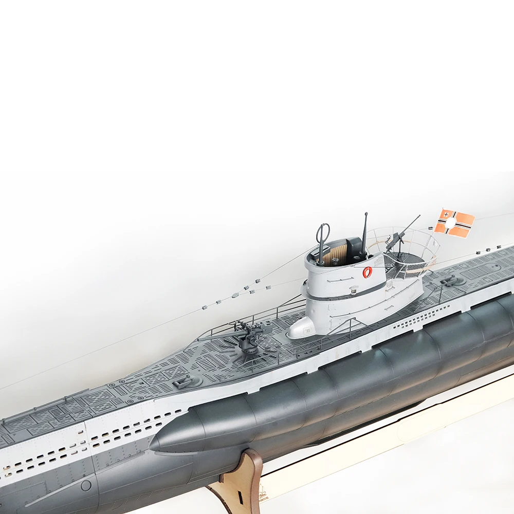 Arkmodel 1/48 독일 U-보트 유형 VIIC RC 잠수함 스케일 모델 플라스틱 취미 키트