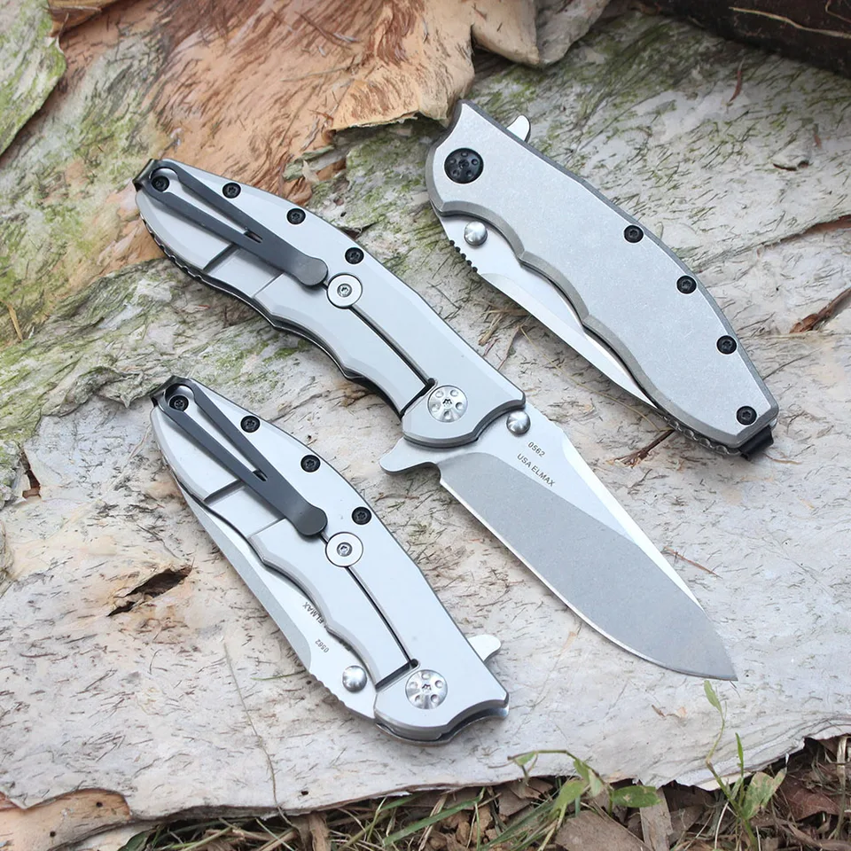 もみ 0562 Folding Pocket Knife Z Titanium Alloy Handle T Outdoor