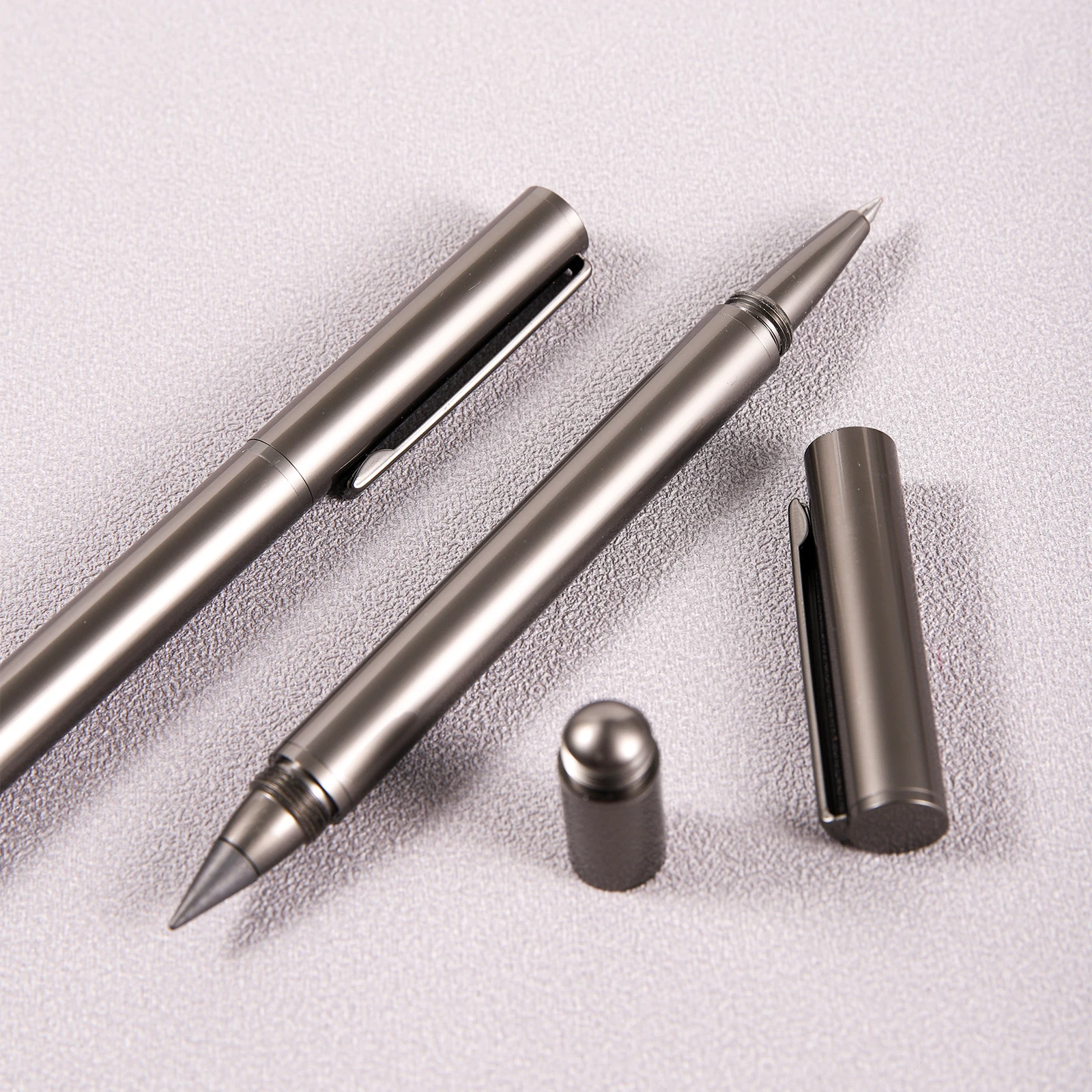 Multifunction Pen 2 in 1 Gel pen + Pencil Portable Dual-Function Pen No Sharpening Pencil Study Office Business Writing Art Sketch Stationery Gift
