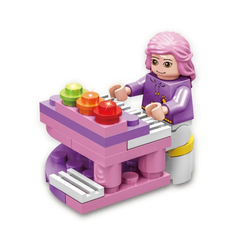 Princess Snack Car Building Set - Construction Brick Toy
