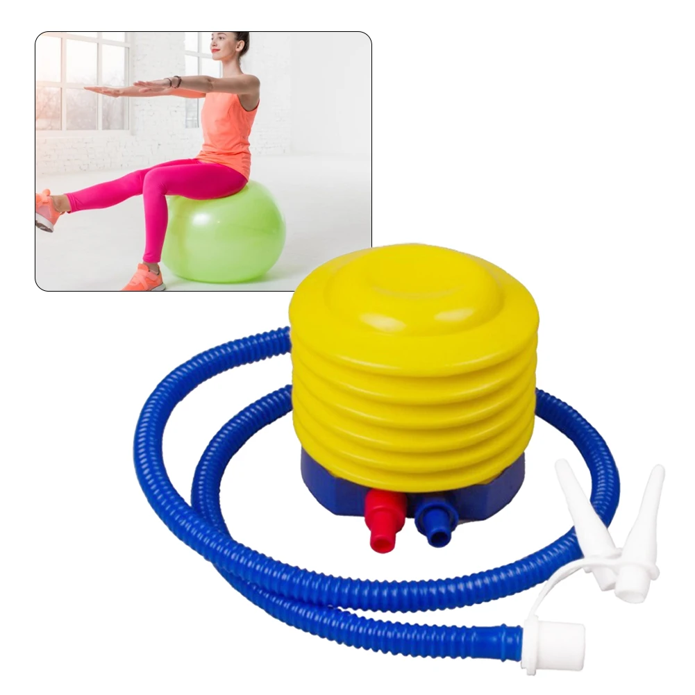 【Customer favorite】 Swimming Pool Swim Ring Inflatable Pump Balloon Yoga Air Pump Pumping Tool.