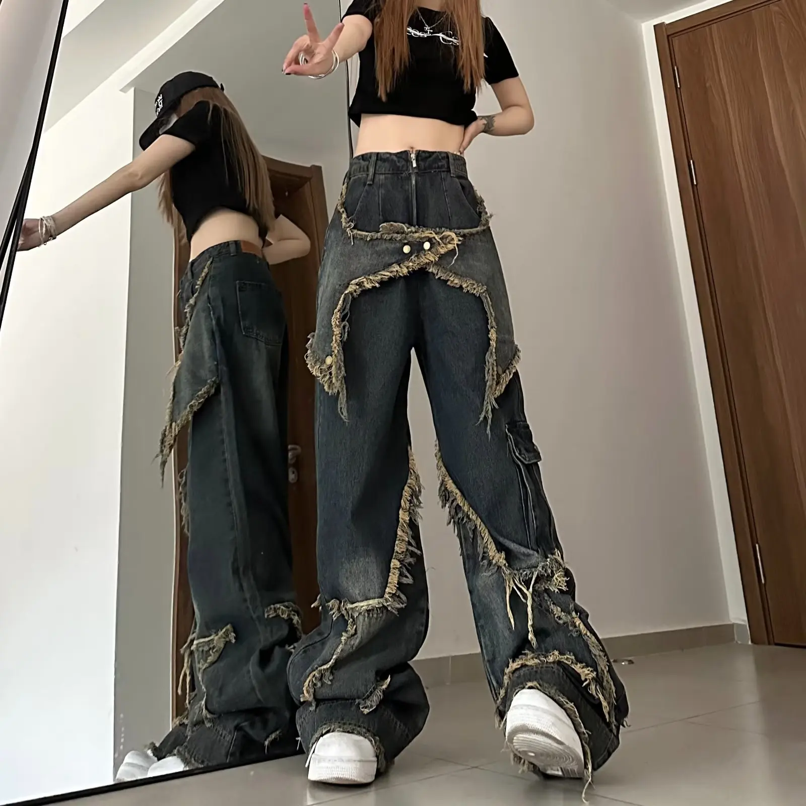 Рисунок 3 - Джинсы Y2K в стиле high street в Корейском стиле