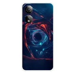 Transparent Silicone Phone Case - Soft Clear Protective Back Cover for ZTE Z2352N (45)