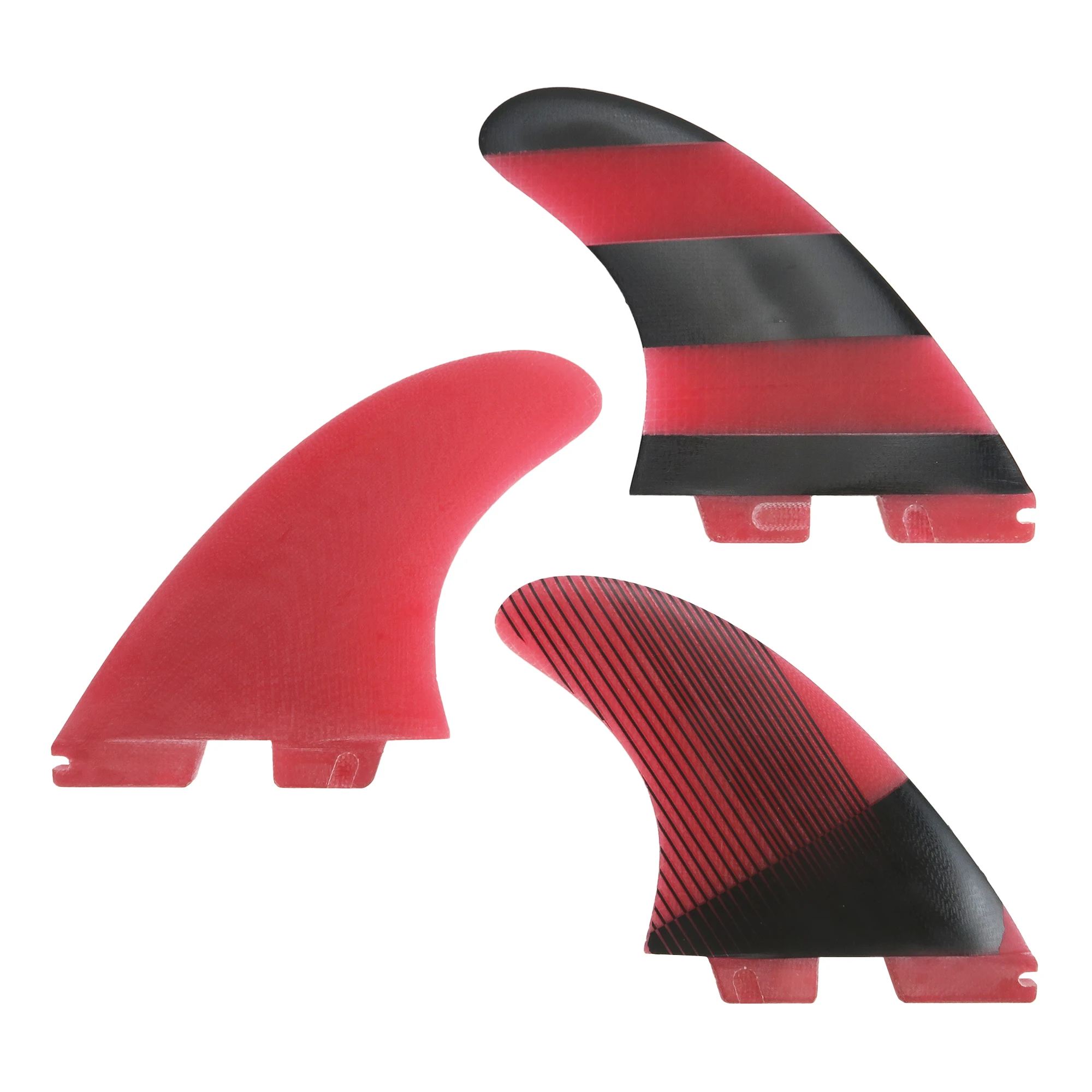 

Fiberglass Honeycomb Carbon Surf Fins Dual Tab Surfboard Fin for Surfing