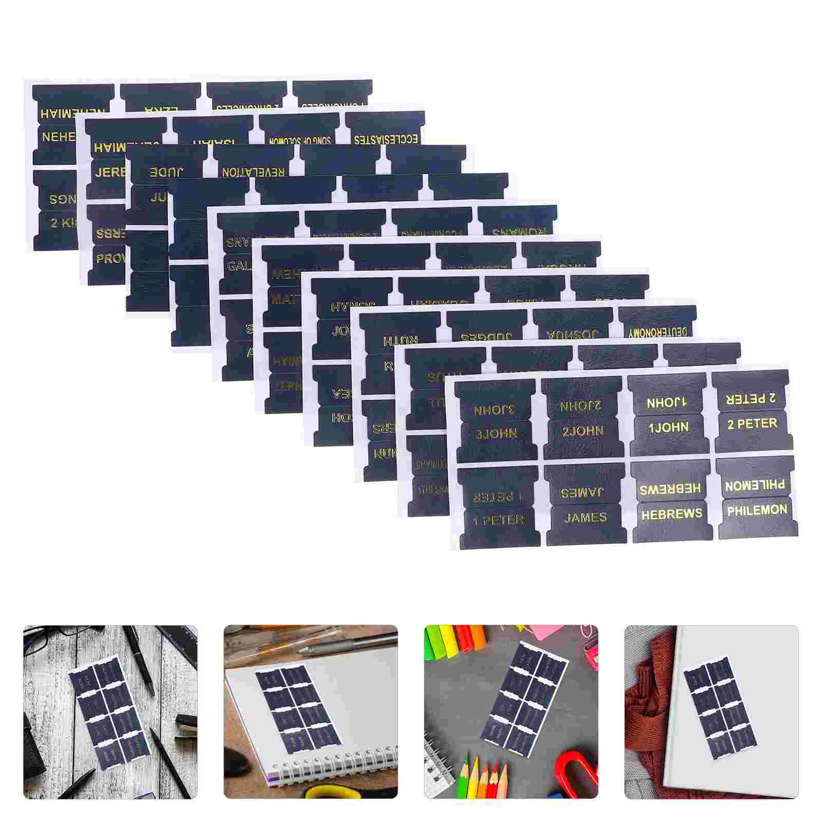 

Bible Index Tags Tabs for Study Stickers Blank Book Mark Men Pu Delicate Marks Bookmark Bookmarks