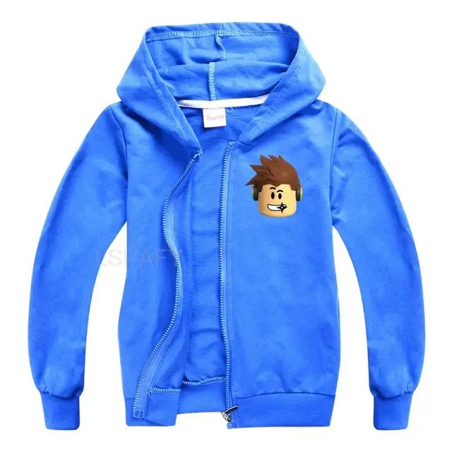 Hoodie Dos Desenhos Animados De Crianças Roblox Moda 3d Primavera Digital E  Outono Algodão Impressão Popular Meninos E Meninas casaco De $117,18