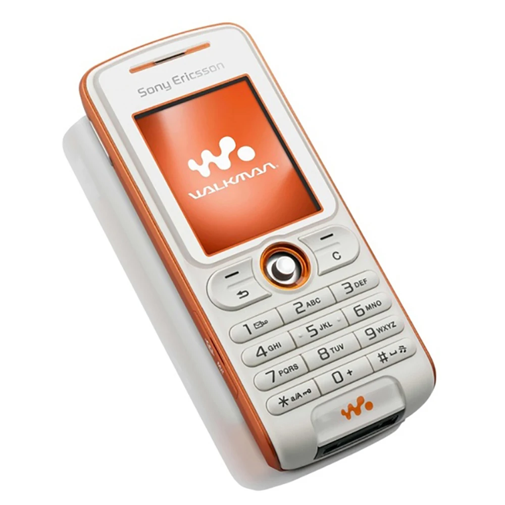 Original Sony Ericsson W200 2G Mobile Phone 1.8'' UBC 65K Colors Screen FM Radio 0.3MP GSM 900 / 1800 / 1900 w200i CellPhone 5