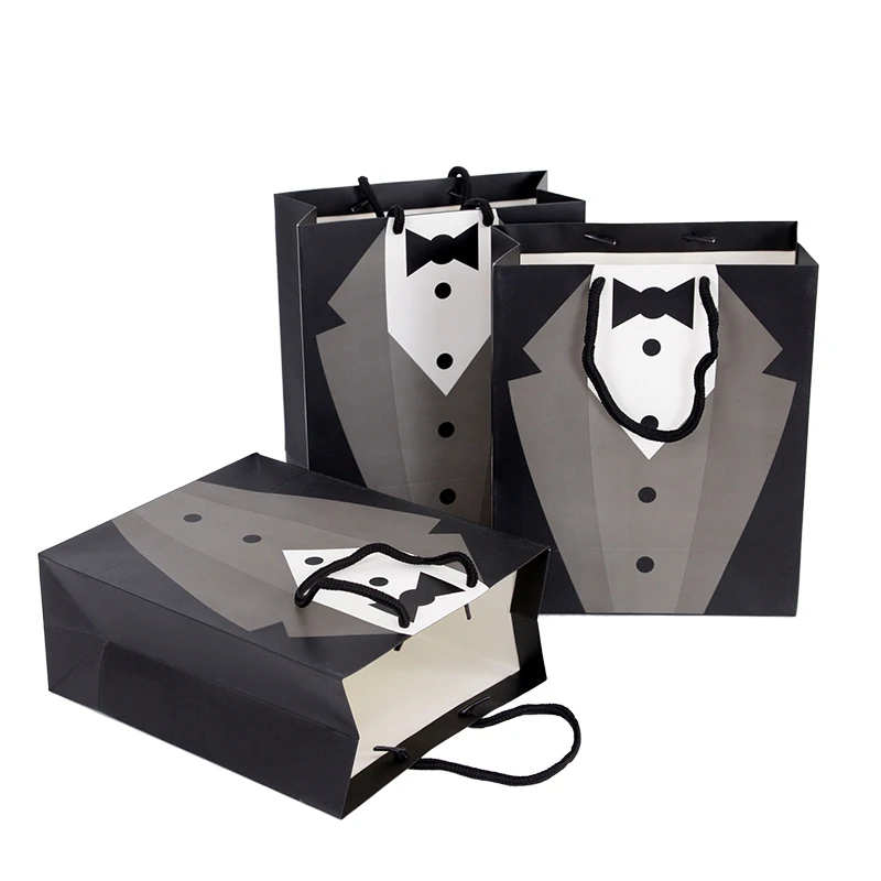 Personalised Gift Bag Groom Party Bags - Usher Best Man Father Of