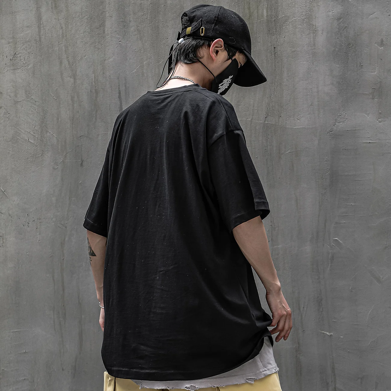 

Рубашка в стиле хип-хоп с надписью, уличная одежда в стиле Харадзюку, хлопковая свободная с коротким рукавом, одежда для учеников, 2022SS, на лето