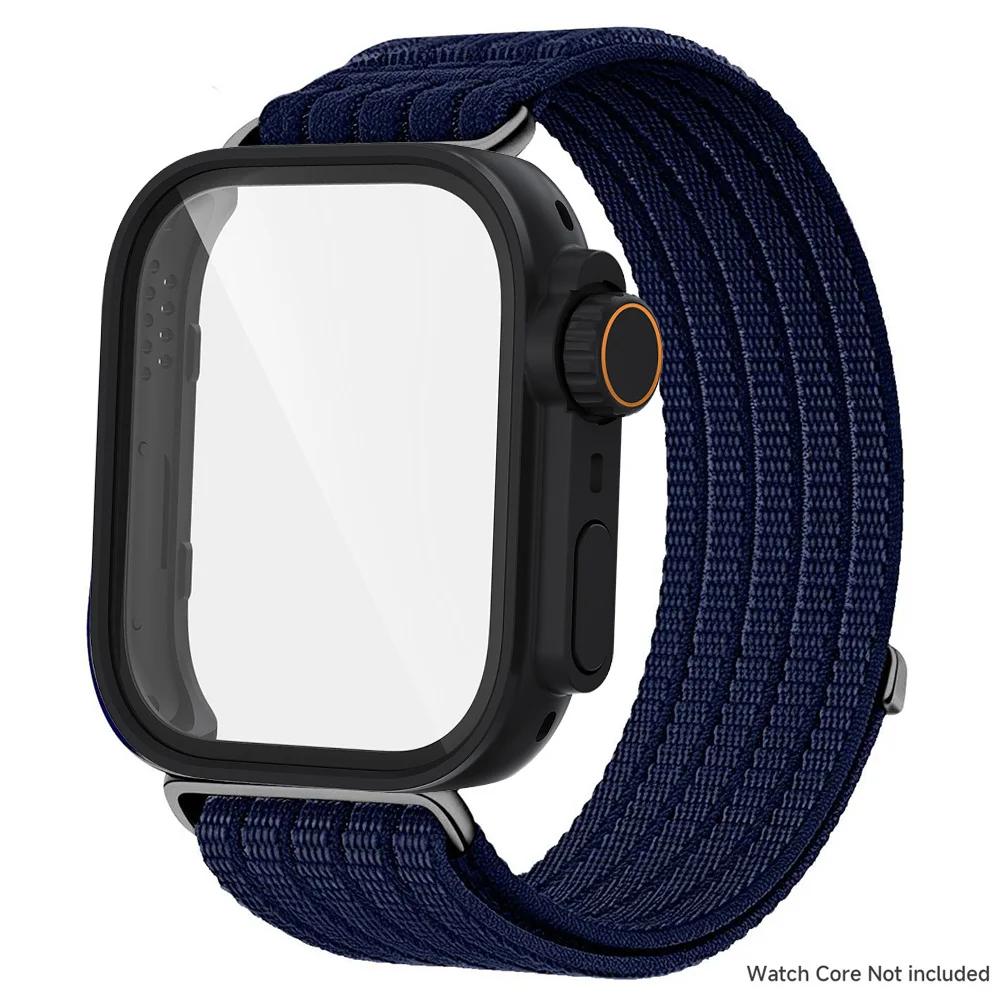 Nylon Band Bracelet with Bumper Frame Protector and Glass Screen Guard