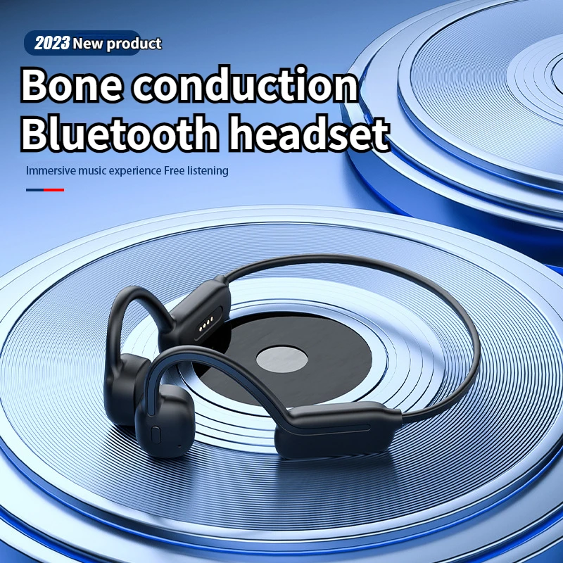 Auriculares Bluetooth de oreja abierta, auriculares de conducción ósea para  canales auditivos pequeños, clips para los oídos, mini auriculares
