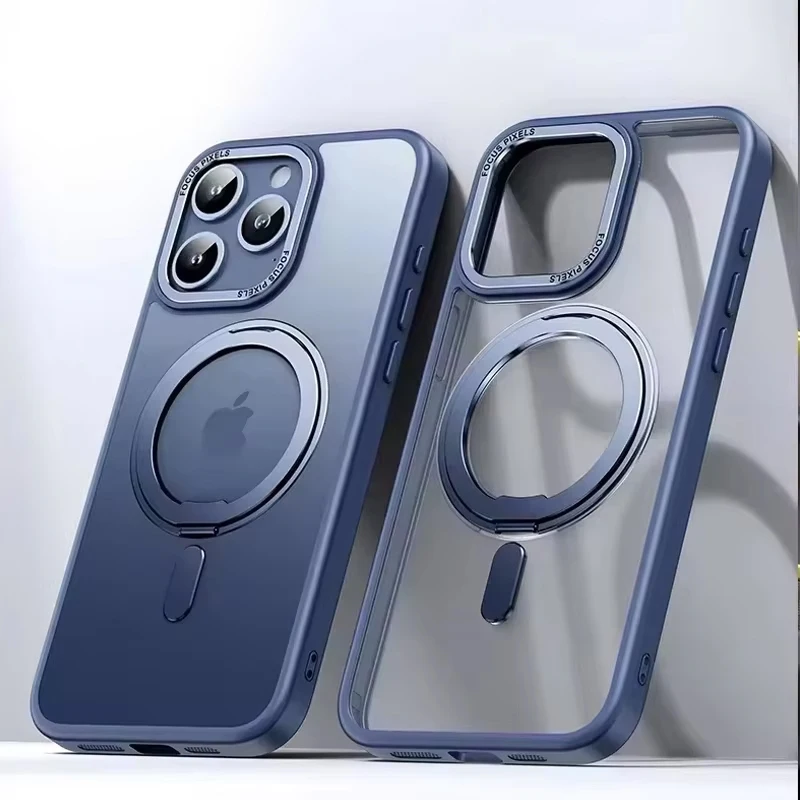 ตัวเลือกสินค้า เคสแม่เหล็กหมุนได้ 360 องศา สำหรับ iPhone 12-17 Pro Max
