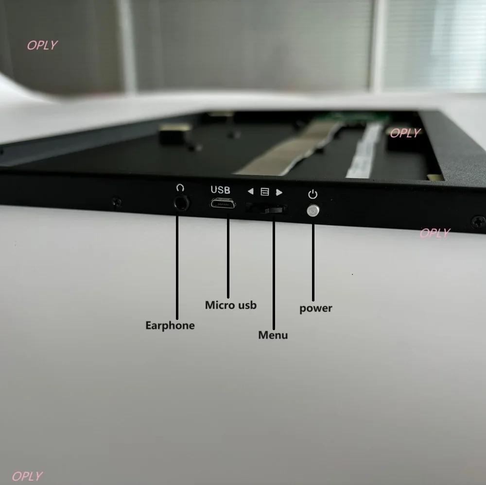 컨트롤러 보드 2 Type-c 미니 HDMI 호환 마이크로 USB EDP(NE160WUM-N61/62/63 14인치 1920x1080 LED용 초강력 금속 케이스 포함)