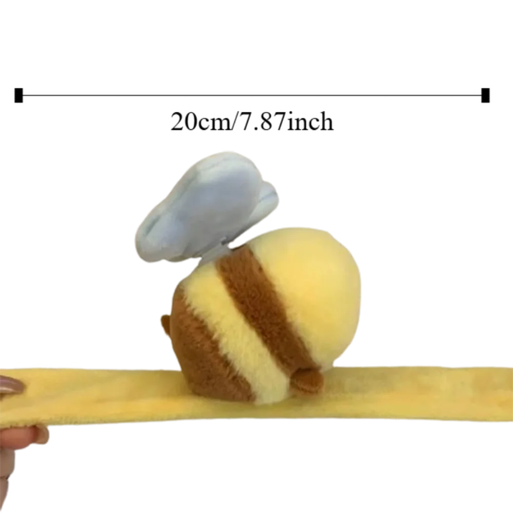 Simulation Slap Bracelet Series Wrist Style With Flying Slap Bracelet Cute Soft Little Bee Wrist Band Birthday Gift