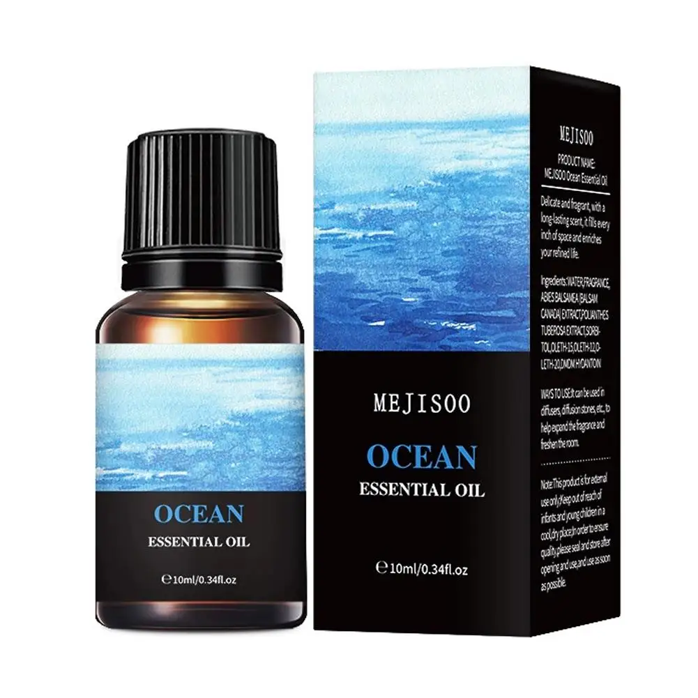 Aromatic Bliss Essential Oil Blend - 10ml Eucalyptus, Lavender, Bergamot, Vanilla, and Peppermint