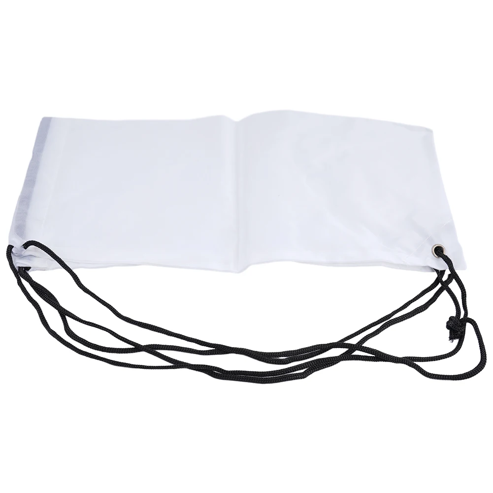

Durable Oxford Backpack, Waterproof Outdoors School Drawstring Storage Bag, Convenient to Open, Suitable for Hiking and Camping