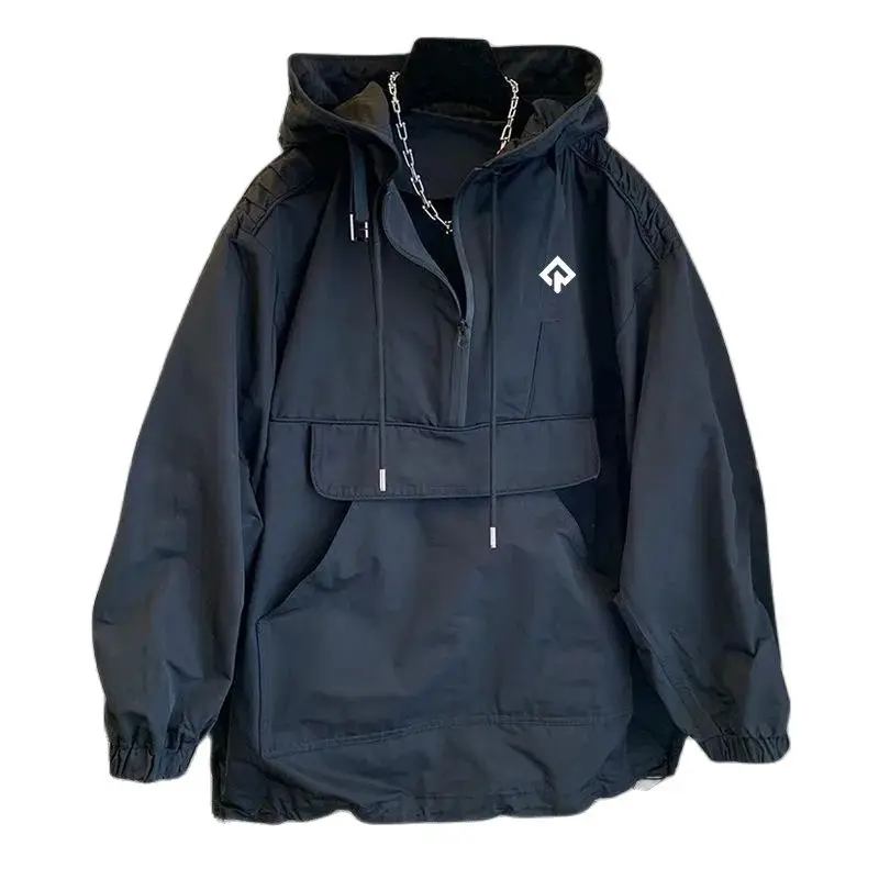Korean Men's Golf Clothing Hooded Windproof Coat Autumn Jacket Sports T-shirt