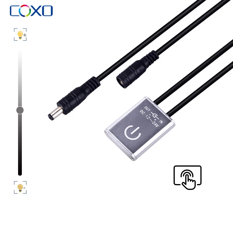 DC12V-24V touch control switch LED dimmer brightness adjustable dimming controller led strip controller,led dimmer switch,led dimmer controller,smart dimmer switch FOR LED cabinet kitchen bar strip lights