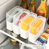 1pc/2pcs cheese slice storage box, butter storage refrigerator fresh-keeping box, coffee and tea bag desktop organizer box 3