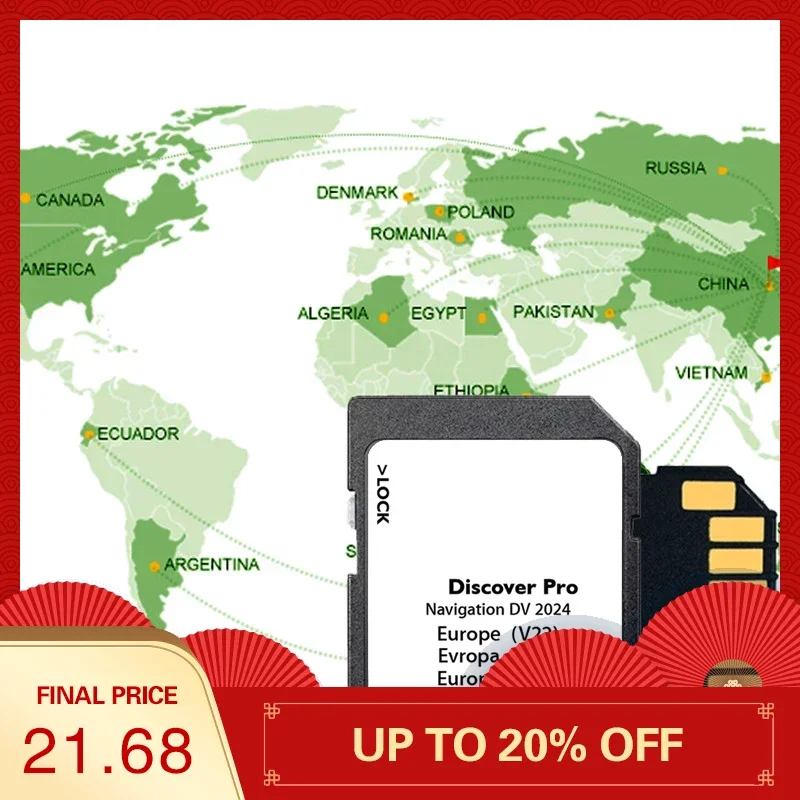 Nuovo 2024 Per Vw Mib1 Mib2 Discover Pro Media Sd Card Navigations Card Dv V22 Pro Per Skoda Columbus