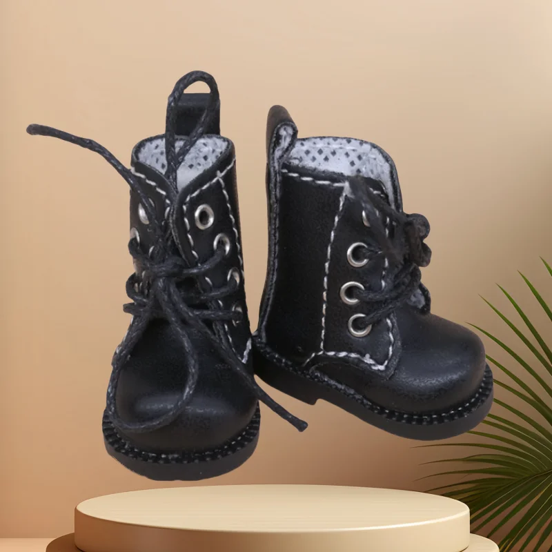 Doll shoes Plush doll accessories Doll accessories Tilda 1/8 Doll Boots Toy Shoes For Blythe OB24 OB26 Lovely Mini Short Boots for Blyth Ball Joint Doll Toys Accessories for Girls