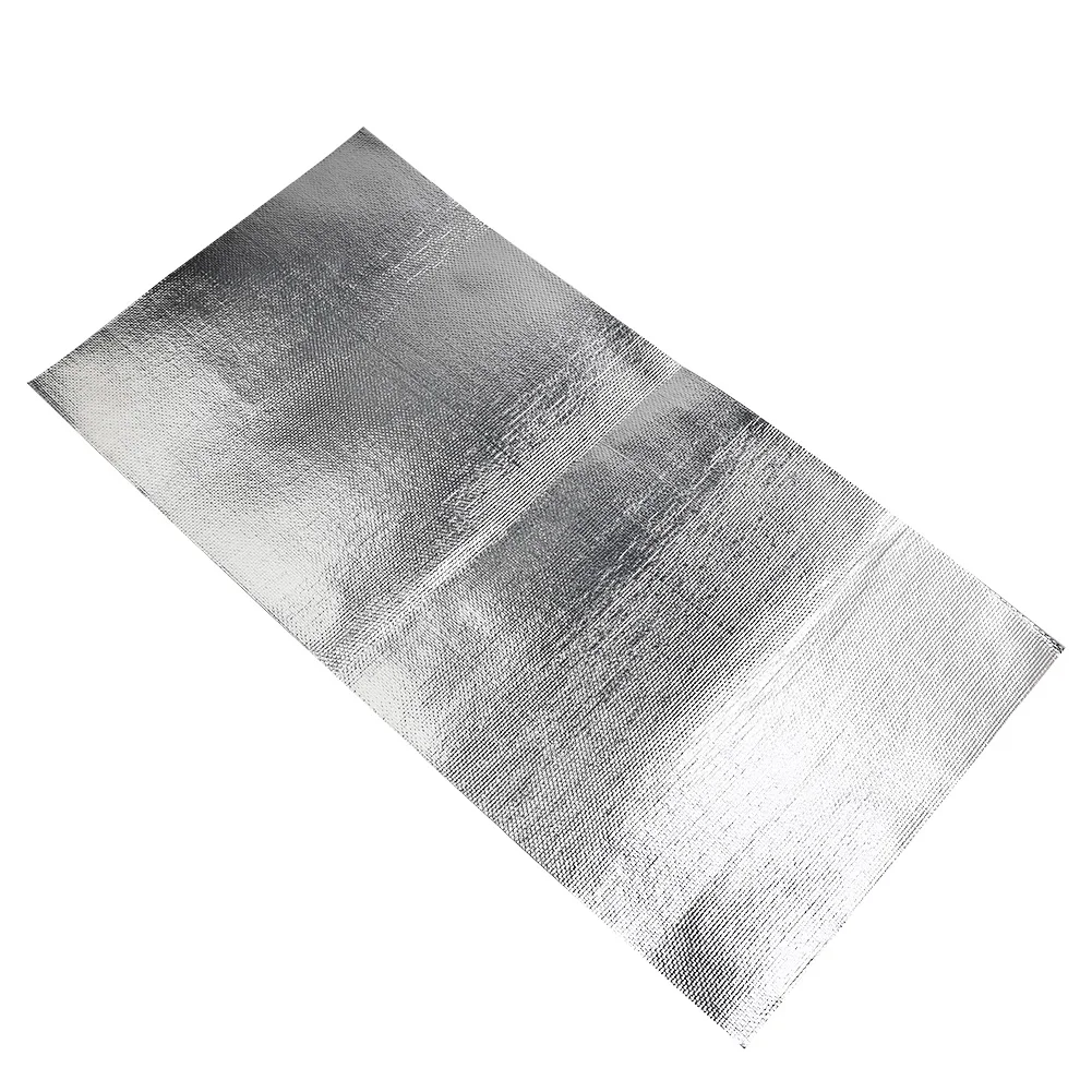 

Useful Durable Car Heat Protection Film Mat 1.4mm Accessory Heat Protection Pads Silver Hood Insulation
