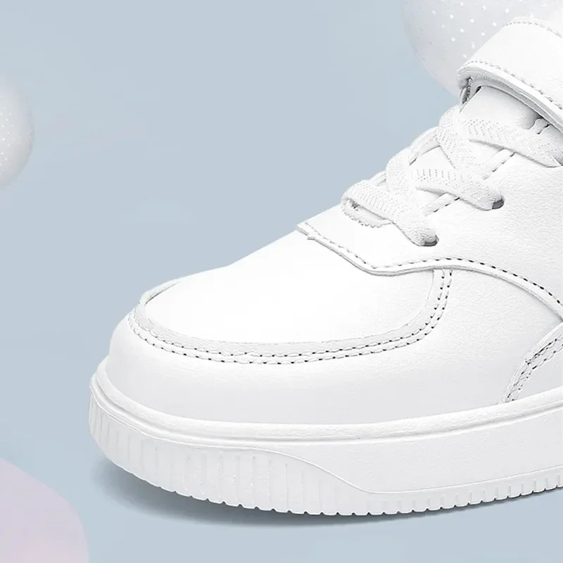 Crianças Sapatos Casuais Crianças Branco Preto Tênis Moda