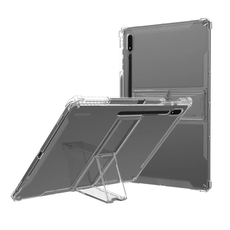Soft Air-cushion Tablet Suporte Shell Estojo para Samsung Galaxy Tab s9 fe s8 s7 Ultra Plus s6 Lite a7 a9 a8 Capa Slot para Caneta - Imagem 6
