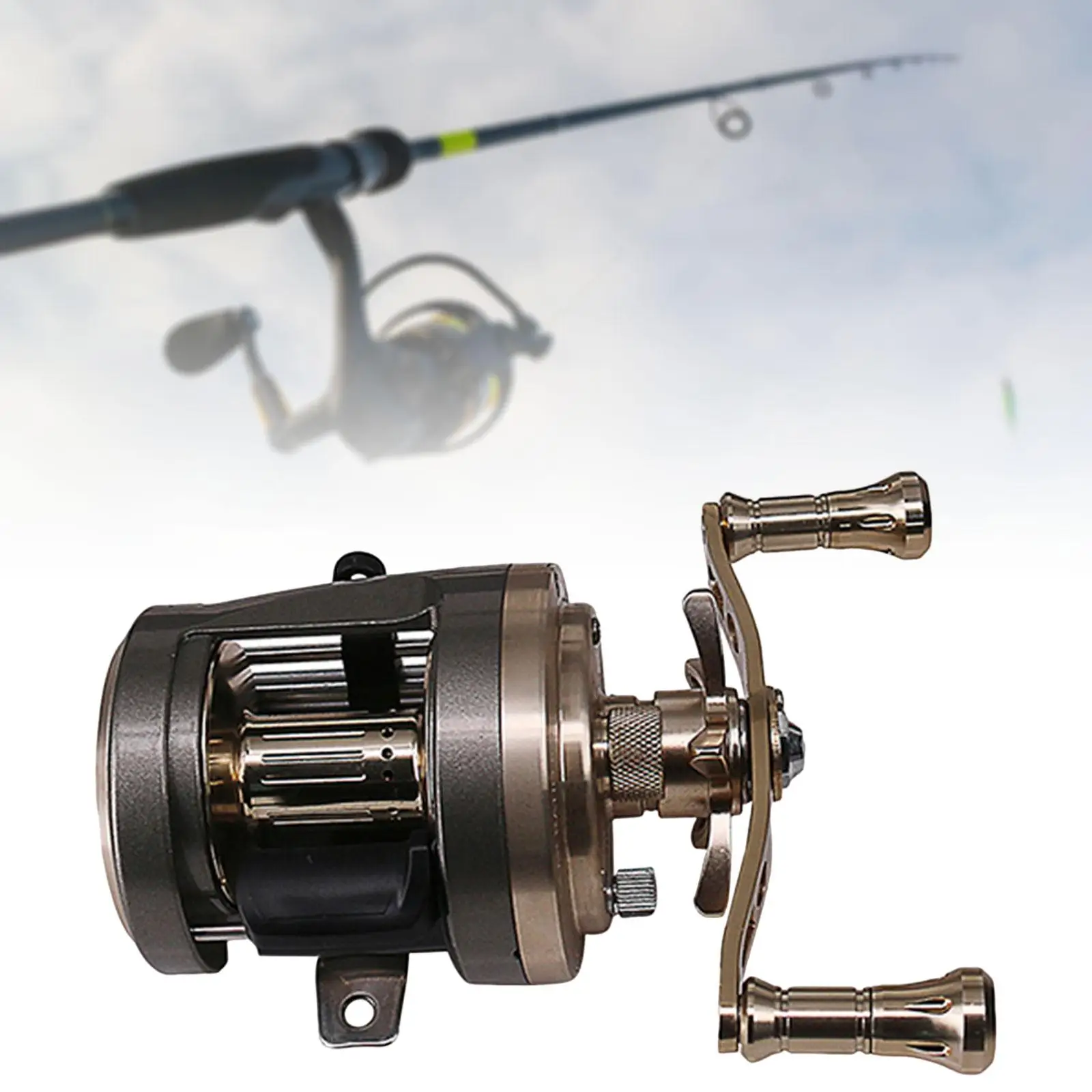 

Fishing Reel Super Smooth Brake Wrench Baitcasting Reel for Lake Bass River
