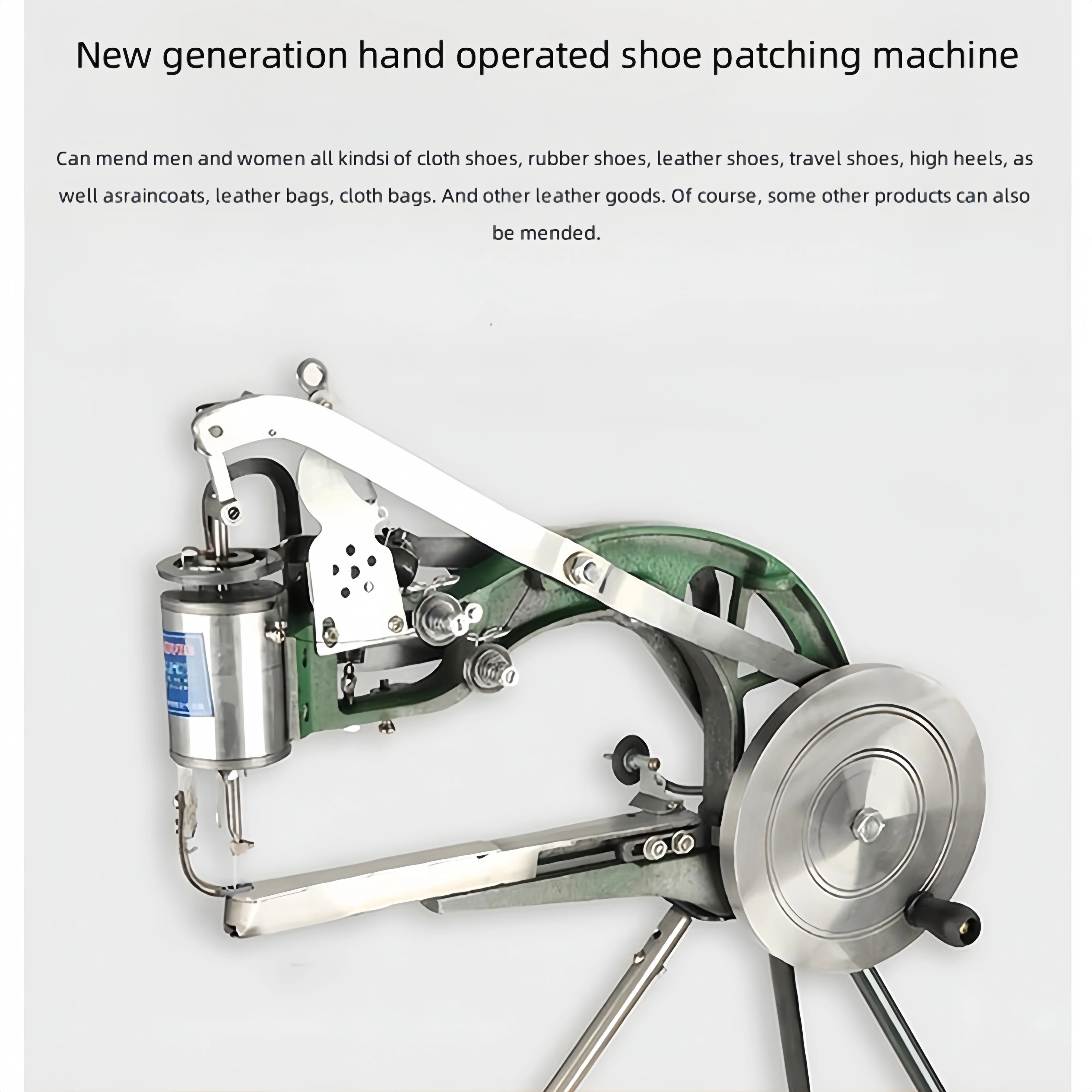 8-axis nylon thread, cotton thread, silk thread shoe repair machine