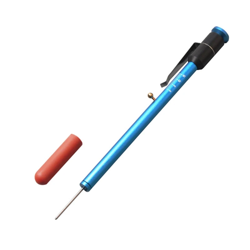 Compact Auto Brake Pad Thickness Gauge for Time Saving Measuring Tool Car Brake Pad Detection Pen Clear Scale for