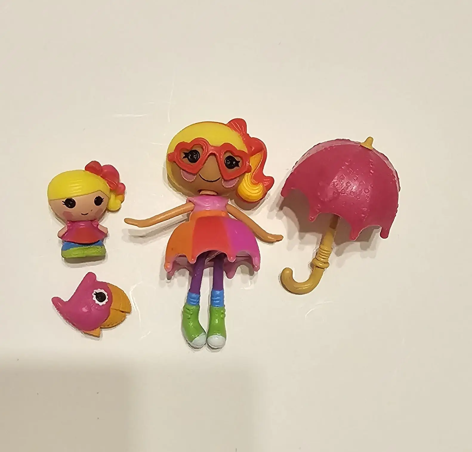 미니 8-10CM 디자인 PVC 장난감 라라루피 인형 휴일 소녀 선물