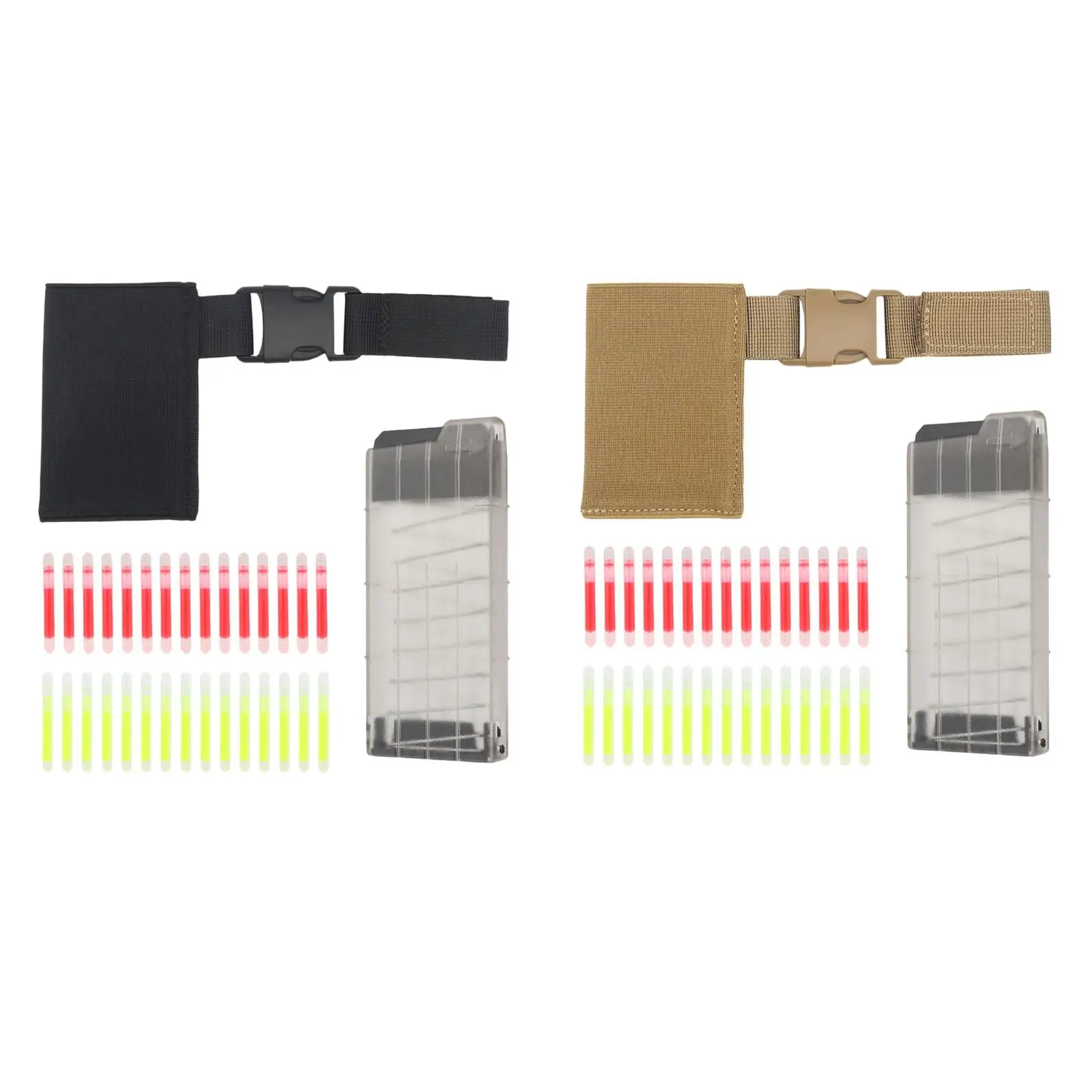 

Marking Light Dispenser Bright Signal Light Sticks Fluorescent Label Belt Mounted Survival Kit