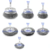 1pc Steel Wire Brush Disc Polishing Wheel Brush for Dremel Rotary Tool Accessories Metal Polishing Tool 1