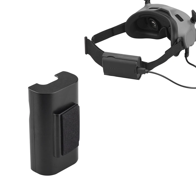 Scatola Batteria Per Occhiali Dji 2/Occhiali V2Head Strap Staffa Per Clip Posteriore Per Accessori Dji Avata / Dji Fpv Drone