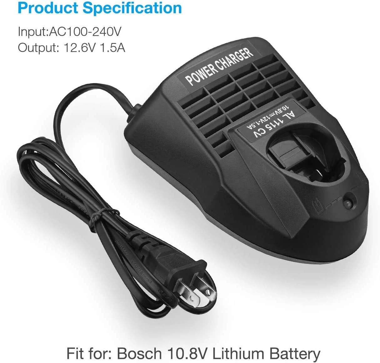 Power Tool Battery Chargers AL1115CV AC 100 240V 50/60Hz Battery