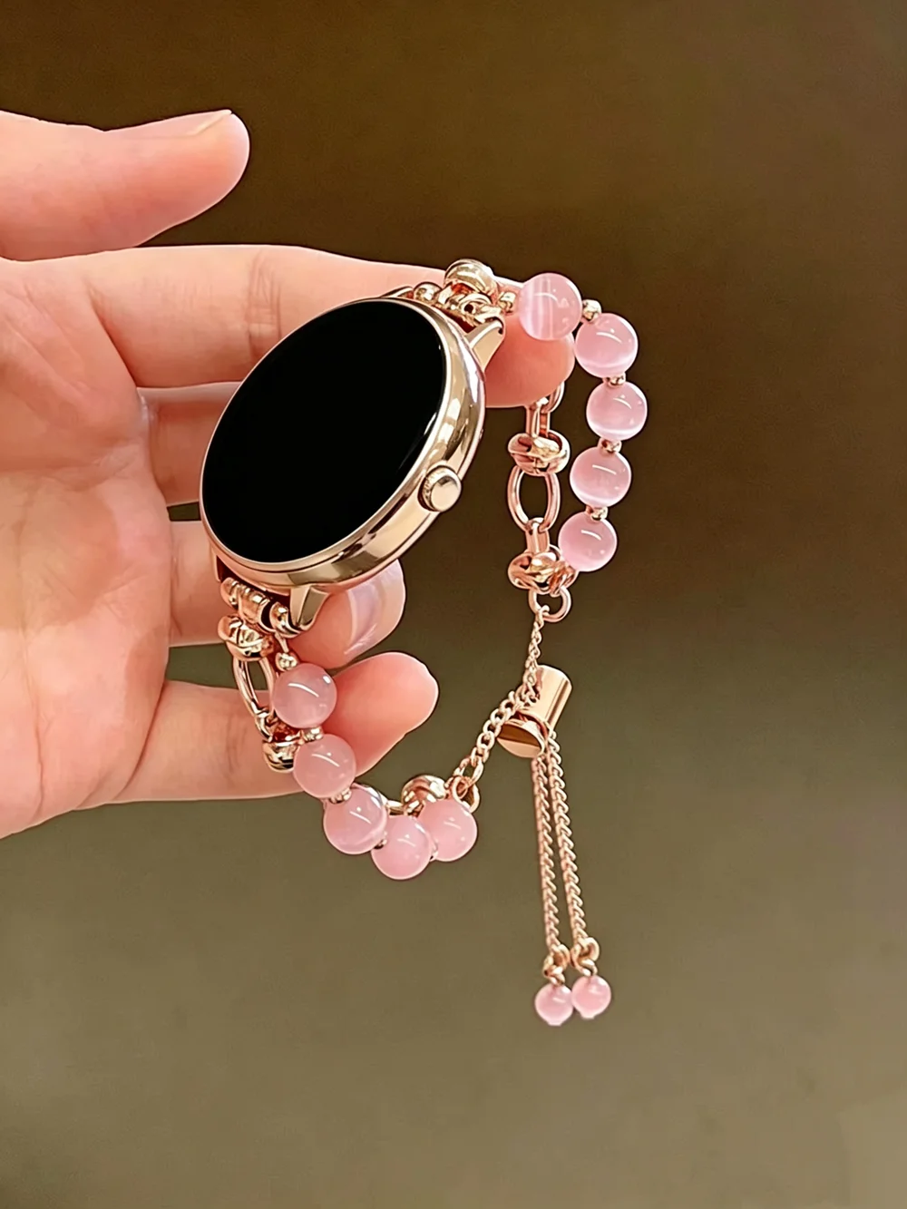 Elegant Metal Chain Strap Bracelet - 18mm, 20mm, 22mm