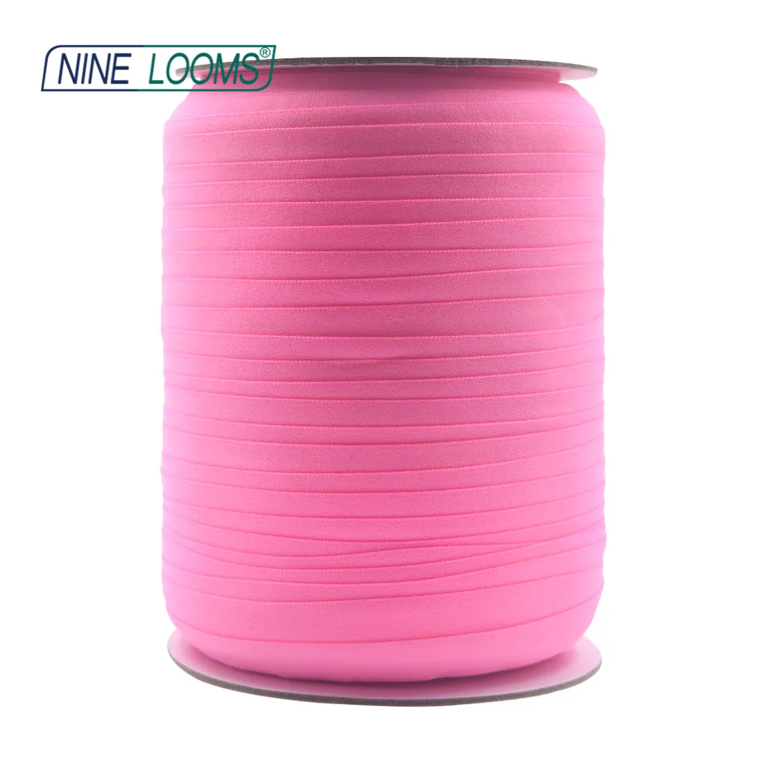 NINE LOOMS Matte, umklappbare, elastische FOE 5/8 Zoll 15 mm, nicht glänzendes Spandex-Band, Stirnband, Unterwäsche, Kleid, Nähbesatz, 50, 100 Yard per Spule – Detail 4