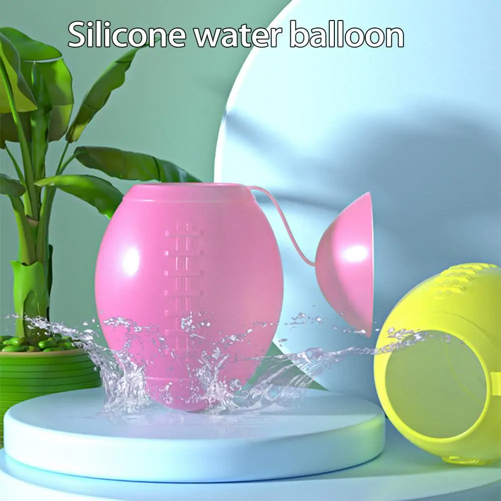 

Flexible 4Pcs Attractive 6 Years Old Kids Outdoor Water Toy Safe Water-filled Ball Soft Pool Supplies